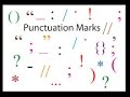 Punctuation Marks علامات التنقيط