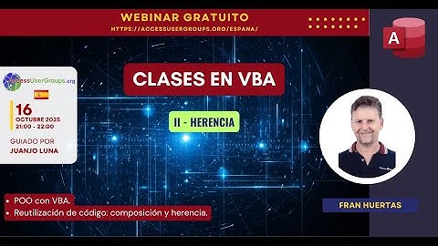ESP: Clases en VBA - II Herencia