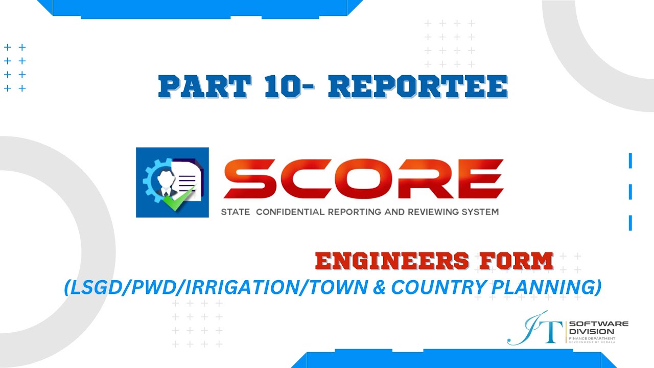 SCOREREPORTEE PART 10 ENGINEERS FORM LSGDPWDIRRIGATIONTOWN