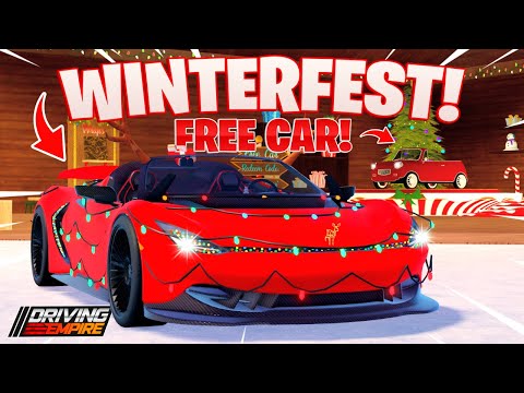 🎄EVENT] Driving Empire 🏎️ Car Racing - Roblox