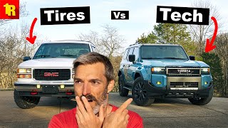 NEW Toyota Land Cruiser Vs. OLD GMC Suburban OFF-ROAD TEST!!