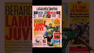 02/07/2023 prima pagina sport calcio calciomercato gazzetta dello sport tuttosport quotidiani sport