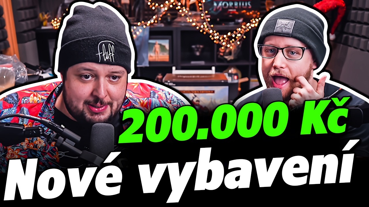 Nový Stream SETUP za 200.000 Kč @Fluff_cz