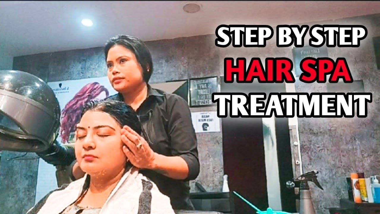 HAIR SPA PROCEDURE STEP BY STEP HAIR SPA AT SALON sensnest1131