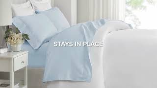 The 500 Thread Count Egyptian Cotton Deep Pocket Sheet Set - Madison Park 500 Thread Count Geo Patterned Egyptian Cotton Sheets