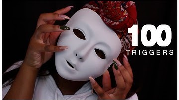 ASMR | 100 Triggers in 4 Minutes | CHALLENGE ACCEPTED!!😱