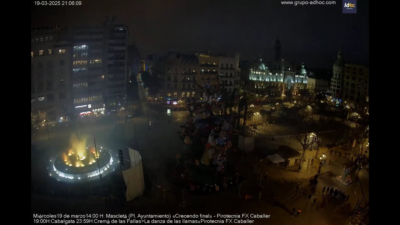 #crema #fallas 2025 #valencia Miércoles 19-03-2025