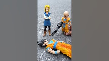Goku Steals Android 18 from Krillin 🤣 #goku #dragonball