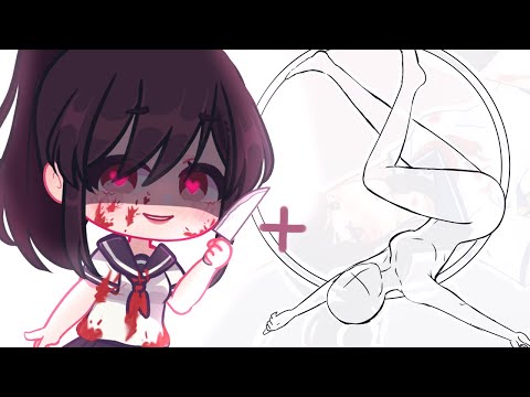 YANDERE x pose challenge ? || GACHA TREND || TW