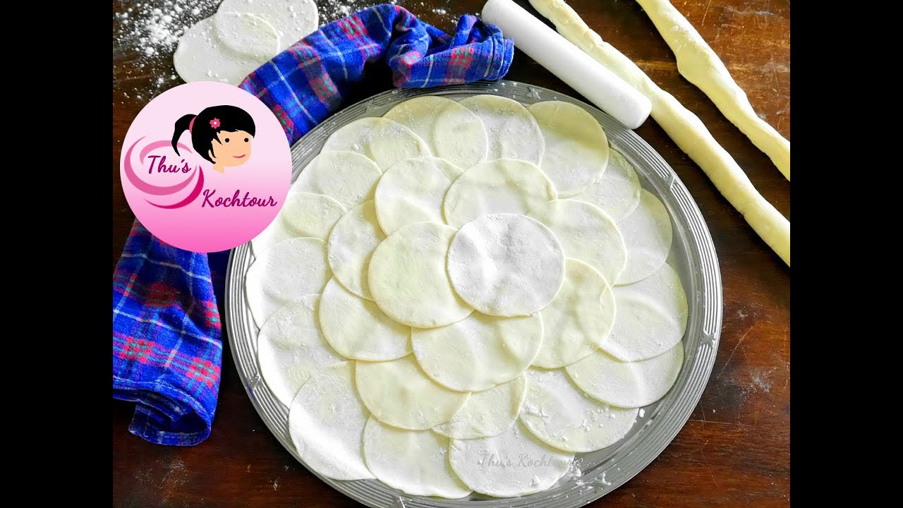 [ENG-SUB] How to make Gyoza/ Jiaozi/ Mandu dough/ Teig für Gyoza, Jiaozi oder auch Mandu