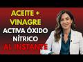 ¡Aceite de oliva NUNCA solo! Con vinagre activas tu óxido nítrico natural | Uróloga explica