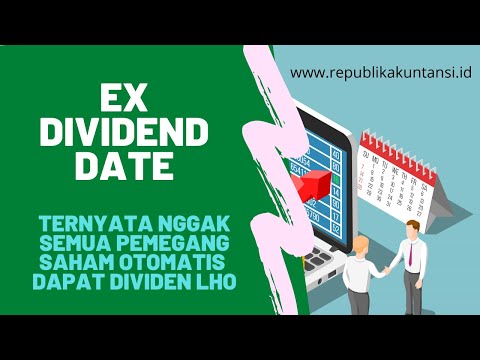 Video: Adakah maksud ex dividen?