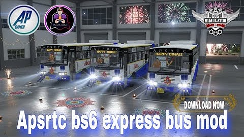 || Apsrtc bs6 express bus mod download || #bussid #@PLAYWITHCHETHAN#busmod #apsrtcbus