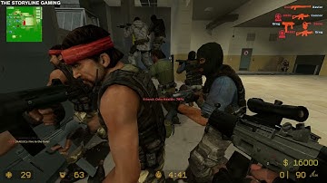 Counter Strike : Source - Baggage - Gameplay "Terrorist Forces" (with bots) No Commentary