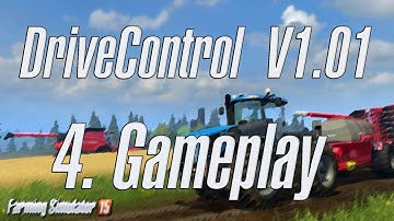 Farming Simulator 15 - DriveControl v1.01 Tutorial (HUN)