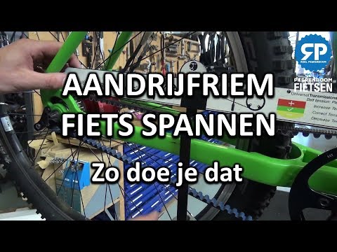 DE GATES AANDRIJFRIEM VAN JE FIETS SPANNEN: Zo doe je dat