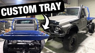 BUILDING A CUSTOM FLAT BED TRAY FOR MY 4X4 Ep 1  4WD Build Episode 12