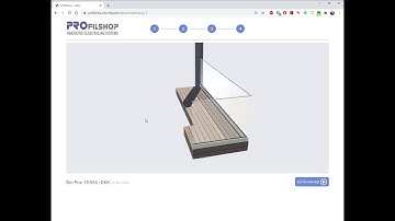Profilshop  glass railing configurator