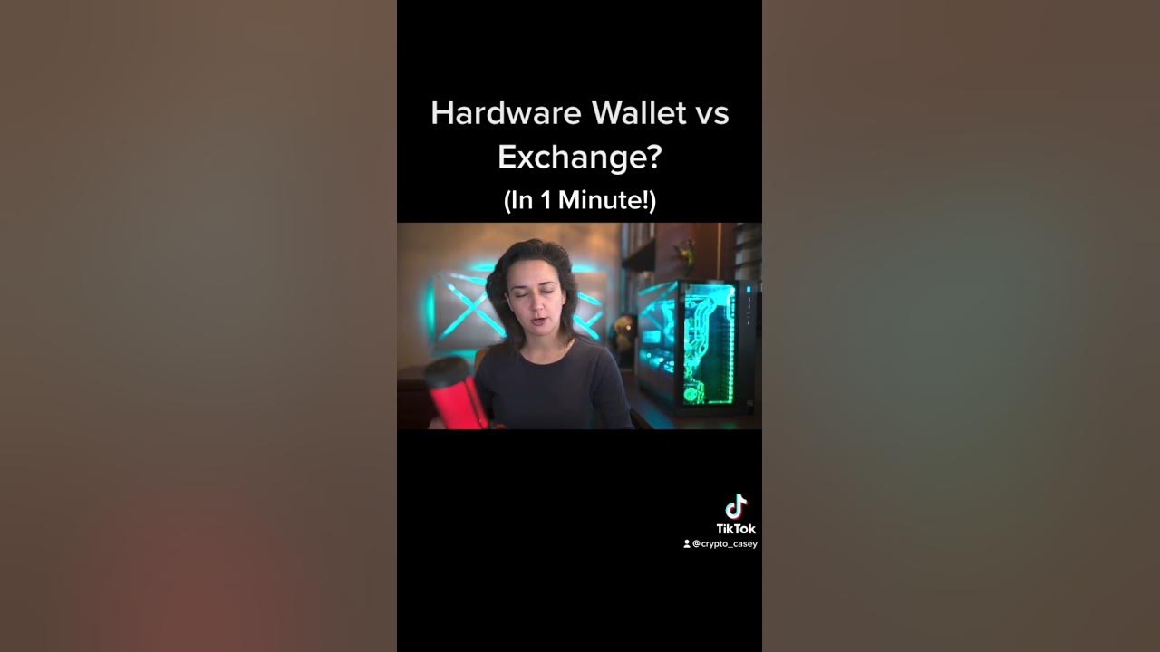 Hardware Wallet vs Exchange? (In 1 Minute!) shorts crypto 