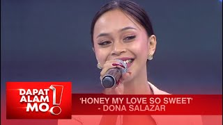 Video thumbnail of "Love is in the air with Dona Salazar’s sweet melodies! | Dapat Alam Mo!"