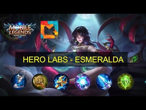 Tutorial ITEM TERSAKIT ESMERALDA - Skill Emblem Spell Counter Partner Gameplay - MGL Indonesia  @ZeemiraPutri