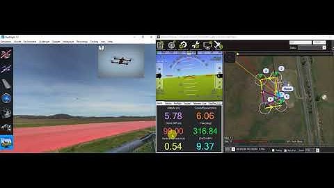 Stingray Collective Quad in ArduPilot SITL