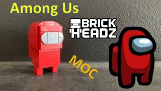 How To Build A LEGO Among Us BrickHeadz MOC screenshot 4