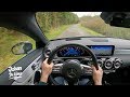 2020 MERCEDES CLA 200 Shooting Brake 163 hp POV TEST DRIVE