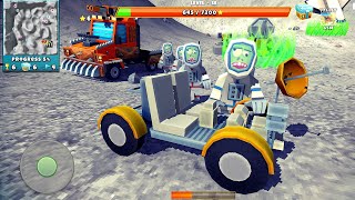 Moon Rover Car Among Astronaut Zombies | Zombie Offroad Safari Android Gameplay HD screenshot 2