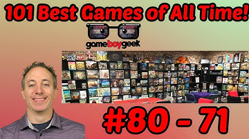 101 Best Board Games of All Time #