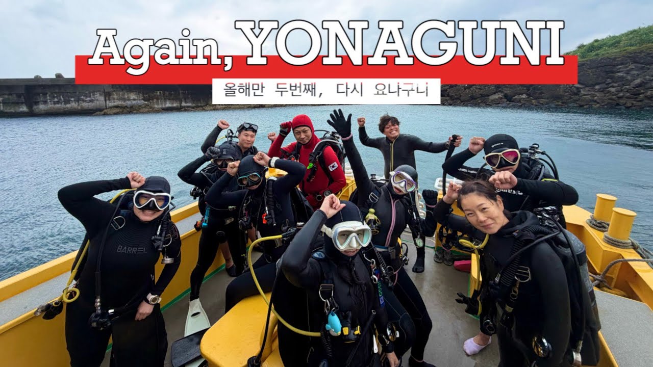 25‘ 12.19 - 12.21 일본 요나구니 다이빙 투어기 | 홍스타 다이브 | 요나구니 투어 | 쥬리로그