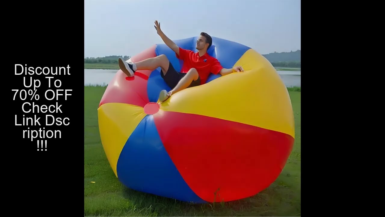 Inflatable large ball for outdoor lawn toy parent child interactive toy kindergarten sports meeting,