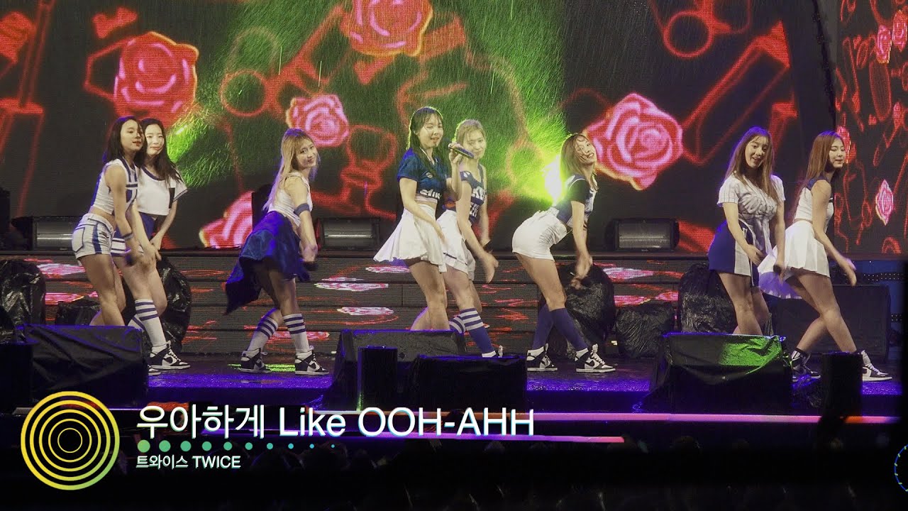 트와이스 TWICE[4K 직캠]우아하게 Like OOH-AHH@20160701 Rock Music
