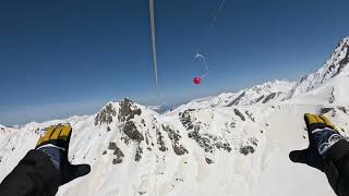 tyrolienne du bouchet  ski