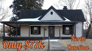 Home for Sale for Only $77k! North Carolina