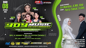 🔴LIVE PAGI " YOY MUSIC " || PERNIKAHAN "TRI MARLINA &  FERRY FAISAL" || KARAPYAK - DS. TIRTAWANGUNAN
