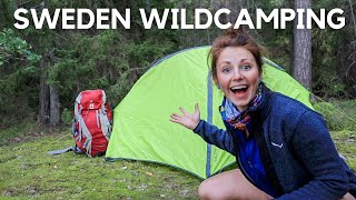 3 Day SOLO BIKE TRIP and WILD CAMPING in SWEDEN