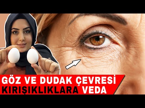 Göz ve Dudak Çevresi Kırışıklıklarına Doğal Çözüm | Yumurta Akı Maskesi