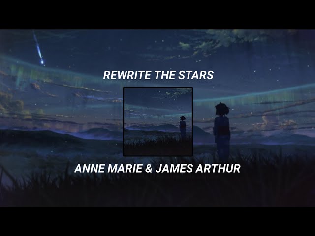 Rewrite The Stars - James Arthur u0026 Anne-Marie(sped up+reverb) Tiktok version class=