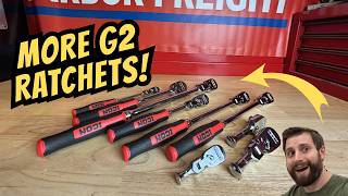 2026 ALL NEW Harbor Freight Icon G2 Series Rachets! NEW Stubby and Flex Head Ratchets!