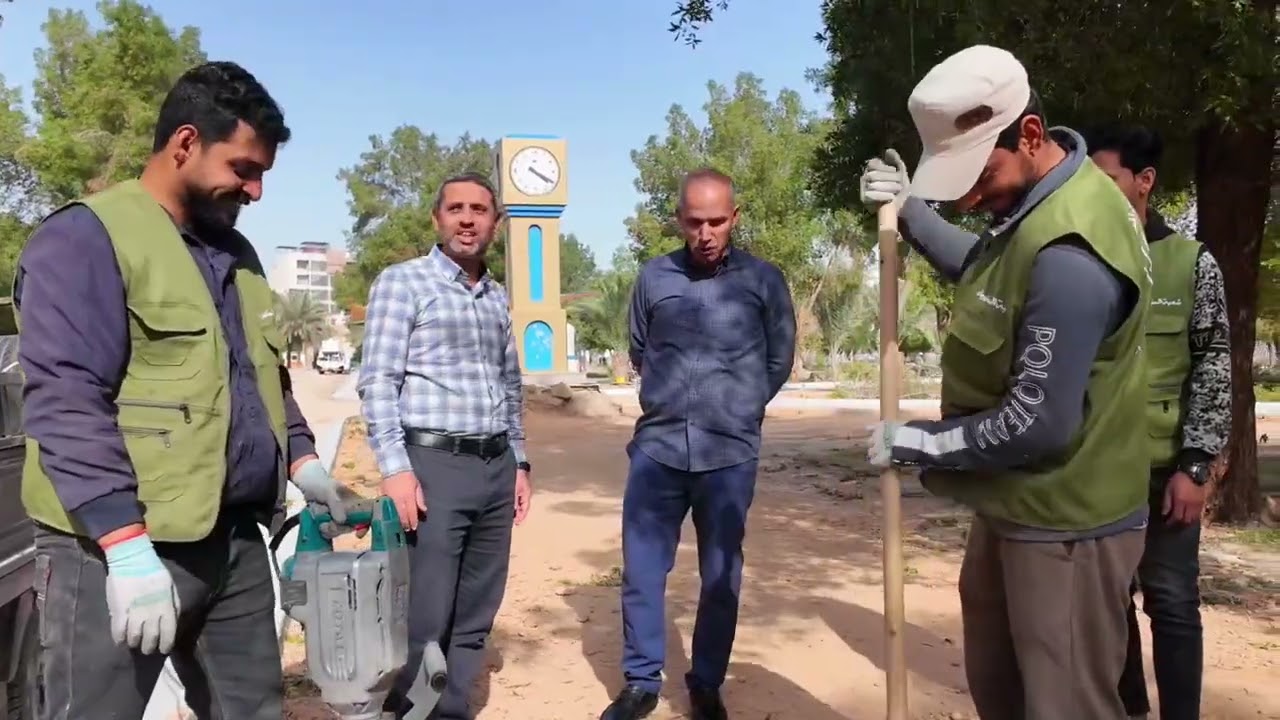 بلدية كربلاء _ تواصل العمل في تطوير المتنزه العائلي الترفيهي 