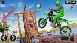 Asphalt Bike Stunt | Superhero Bike Stunt Master 3D | Android Gameplay screenshot 5