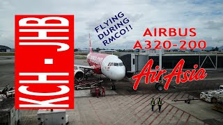 TRIP REPORT | AirAsia AK5419: Kuching Int'l KCH ✈ Johor Bahru Senai (Sultan Ismail) Int'l JHB | RMCO