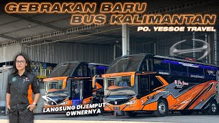 RILIS BUS BARU ASAL KALIMANTAN, MAKIN KEREEEEN‼️PO. Yessoe Travel Tentrem Avante H8 Hino RM 280 ABS