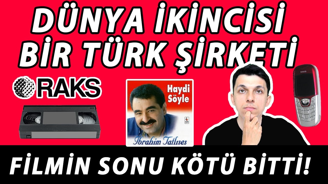 TÜRKİYE'NİN DÜNYA ÇAPINDAKİ KASET ŞİRKETİ RAKS KASETİN BAŞINA NELER GELDİ? RAKS'IN HİKAYESİ