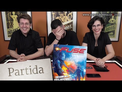 Fuse - partida (Español) - Juegos de mesa 221B