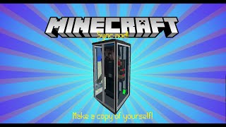 Make a backup of yourself! Minecraft Sync mod showcase