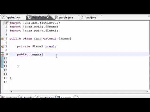 Java Programming Tutorial   51   GUI with JFrame