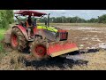 Kubota M6040 SU Tractor Plows The Land​ #tractor #excavator #truck