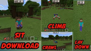 HOW TO SIT ADDON IN MIMECRAFT PE|POCKET EDITION|CLOWN GAMING screenshot 2